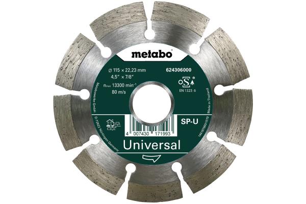 Metabo Diamanttrennscheibe SP - U 115x22,23 mm 624306000