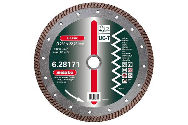 Metabo Diamanttrennscheibe 115x2x22,23mm classic UC-T Turbo Universal 628167000