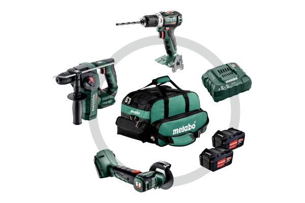 Metabo Combo Set 3.1.1 18 V BS 18 L BL + BH 18 LTX BL 16 + CC 18 LTX BL 691174000 [B-Ware]