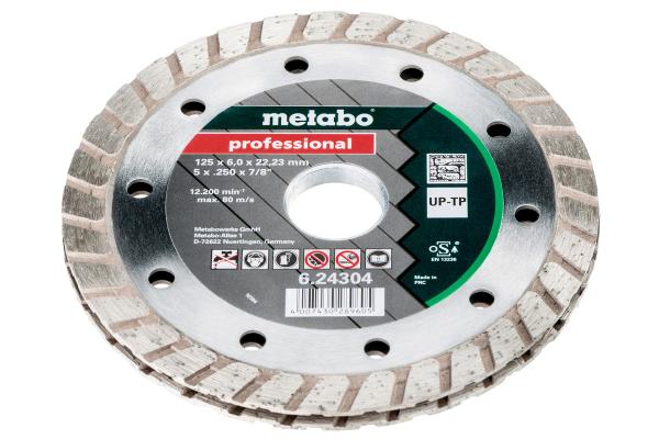 Metabo Diamanttrennscheibe 125x6x22,23 mm professional UP-TP 624304000