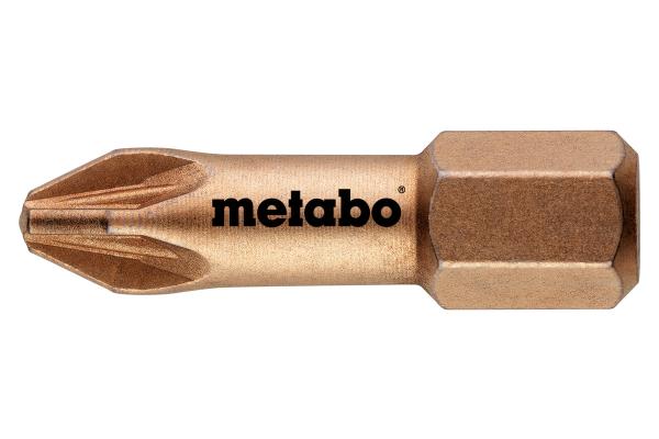 Metabo 2 Bits Diamant Pozidriv Gr. 1 / 25 mm 631733000