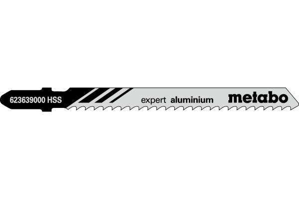Metabo 5 Stichsägeblätter "expert aluminium" 74/3,0mm 623639000