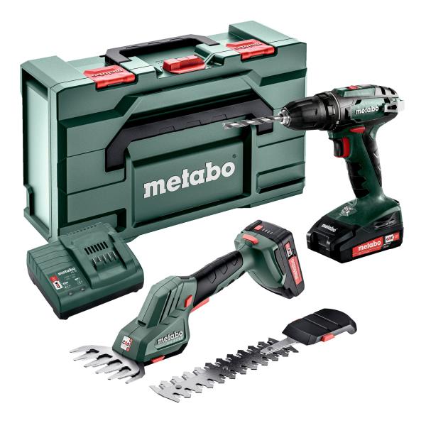 Metabo 18 Volt Combo Set 2.2.5 18V BS 18 + SGS 18 LTX Q 685186000 [B-Ware] MB