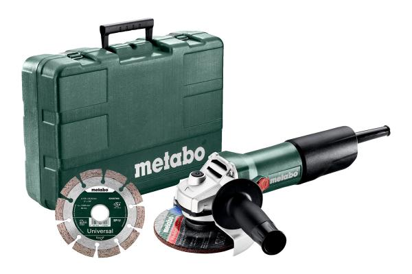 Metabo W 850-125 Set Winkelschleifer 603608510 [B-Ware] Kunststoffkoffer