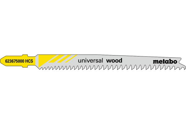 Metabo 25 Stichsägeblätter "universal wood" 91 mm/progr. 623617000