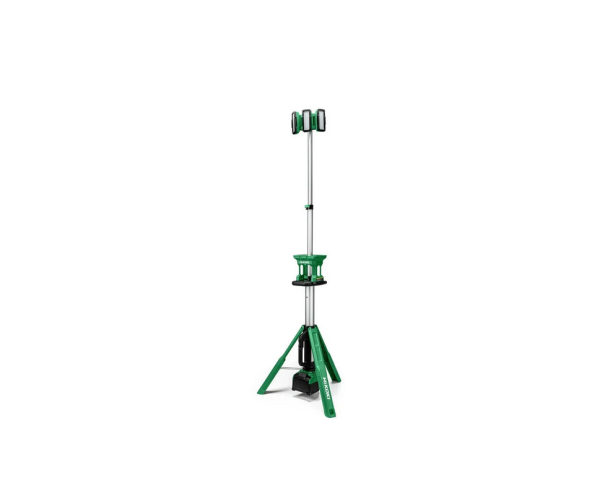 HiKOKI  Akku Baustellenstrahler mit Stativ UB18DGW4Z B-Ware