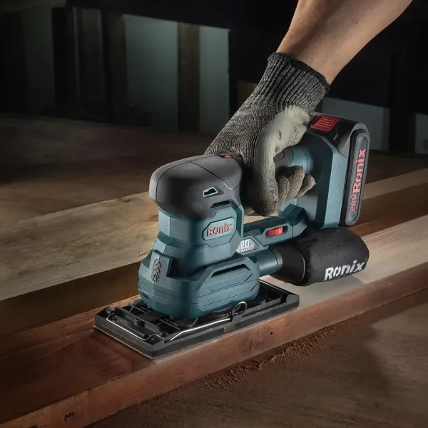Ronix Akku-Multifunktionsschleifer 20 V , 12.000 U/min 3-in-1 ohne Akku und Ladegerät 8624C